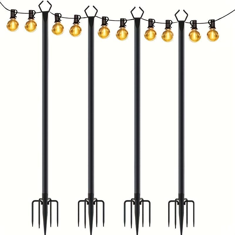 String Light Outdoor - 4 Pack 11.1 FT String Light