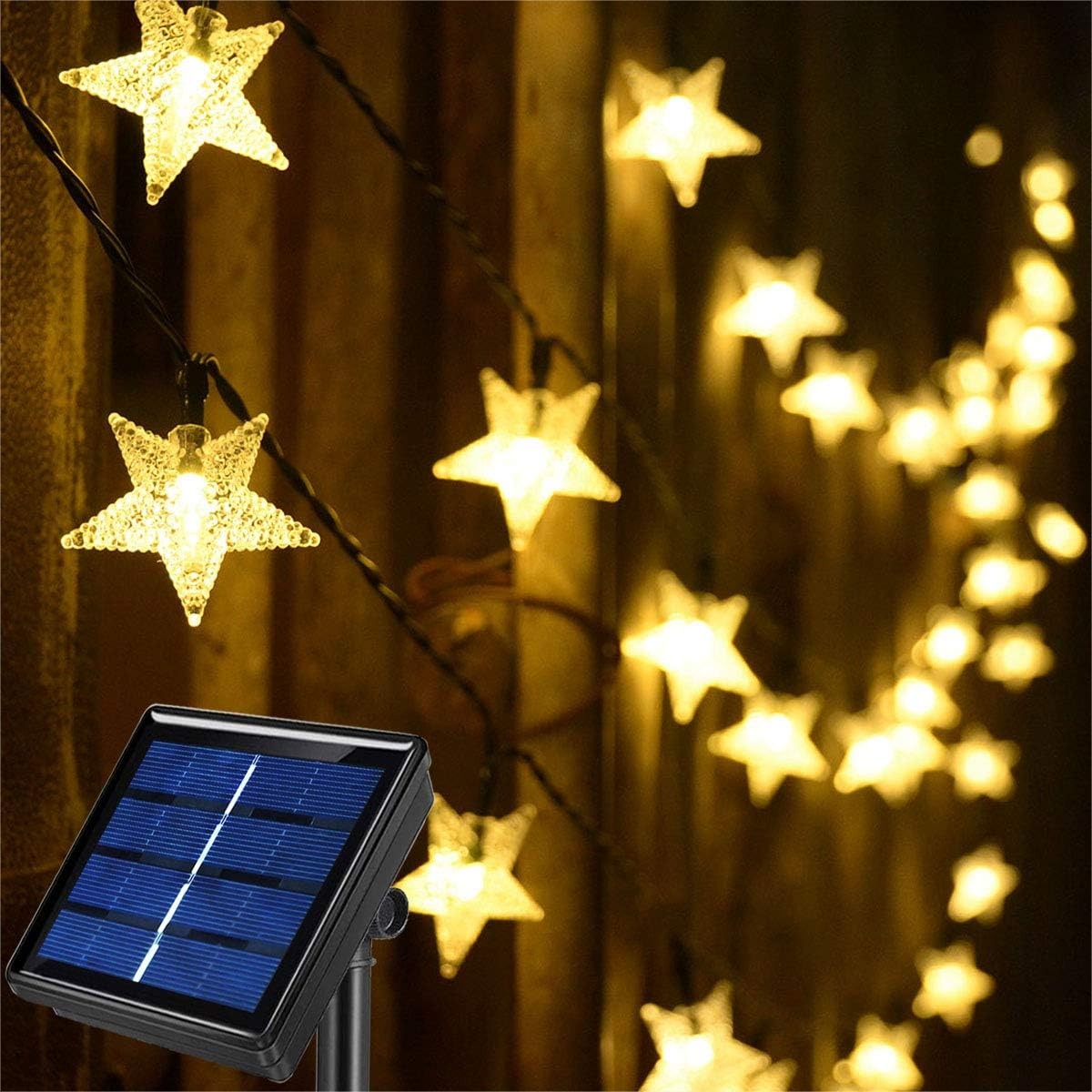 Garden Lighting Decor - 50ft 120 LED Solar Star Fairy