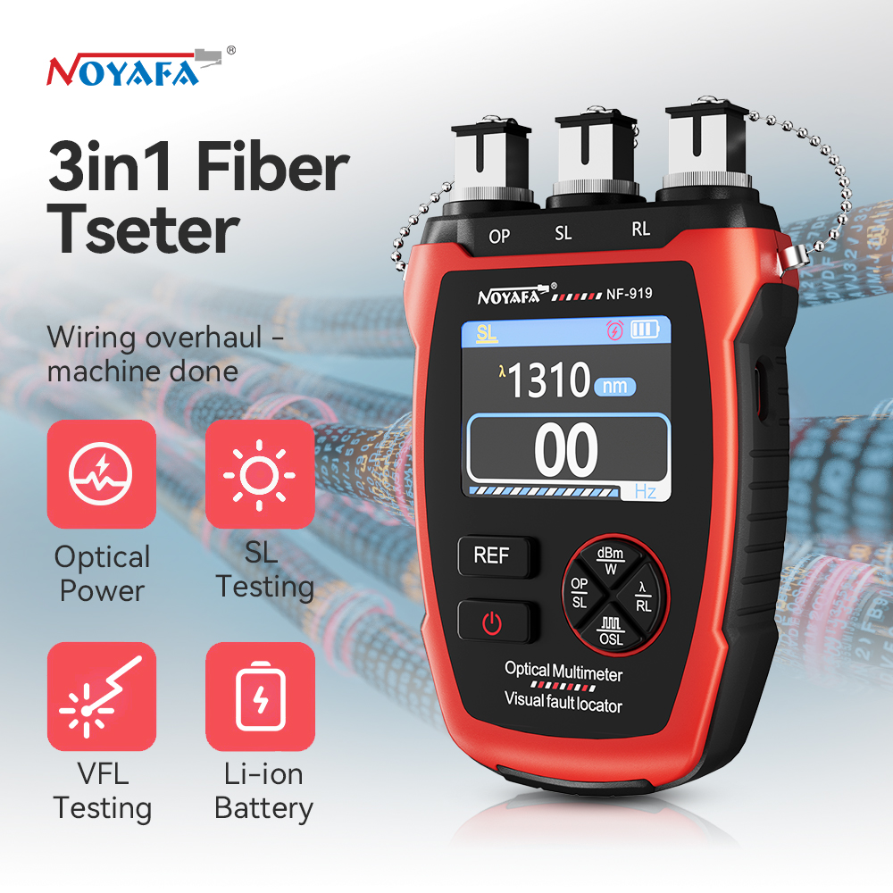 Lighting Visual - NOYAFA Fiber Optic Tester NF-919 Optical