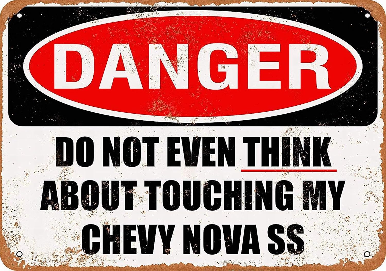 Nova Decor & Lighting Juletrelys - Metal Sign - Do Not My