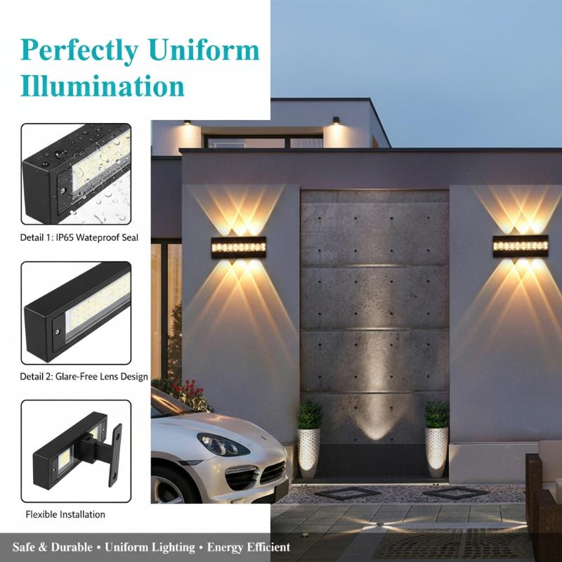 Garden Lighting Decor - Outdoor Waterproof Wall Light 10W 8W