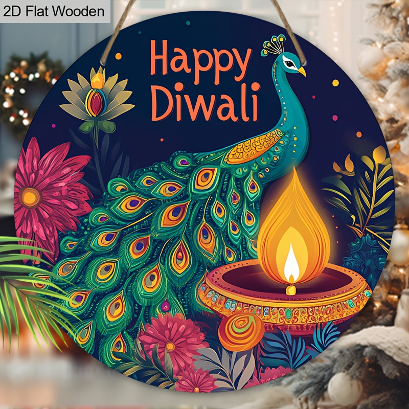 Lighting Decor For Diwali - 2D Flat 