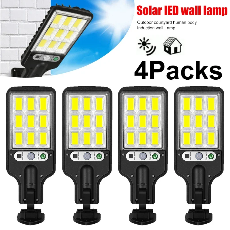 String Light Outdoor - Powerful LED Solar Outdoor Courtyard Wall