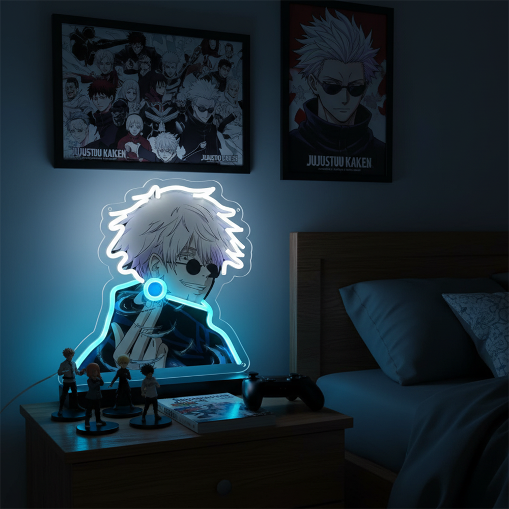 Neon Sign Custom Led - Custom Animes Jujutsu Kaisen Gojo Neon