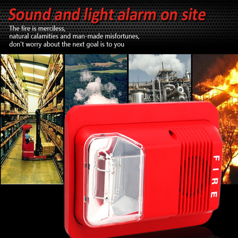 Lighting Visual - KOOJN Fire Audible and Visual Alarm