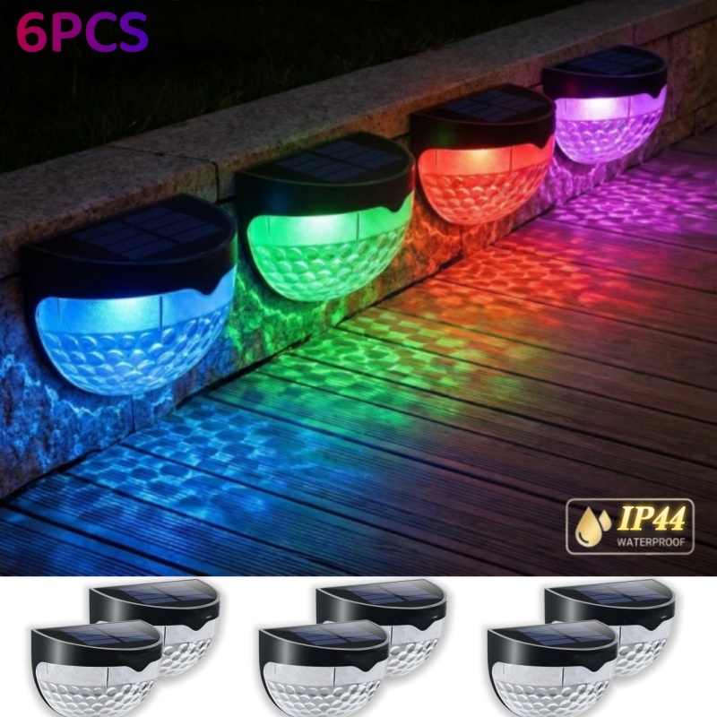 Garage Lighting Decor - 12/6 PCS solar wall lights, solar