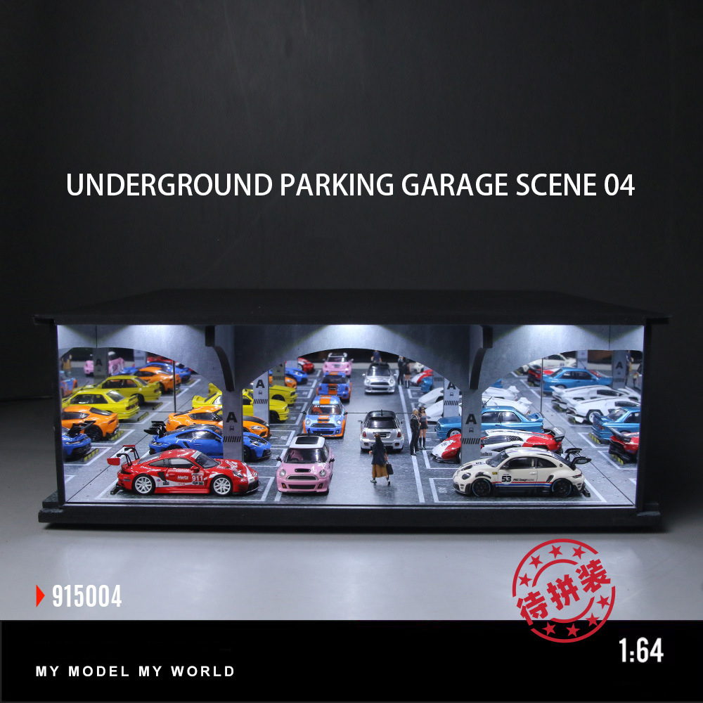 1:64 Scale Underground Garage  – Garage Lighting Decor recenzja i cena