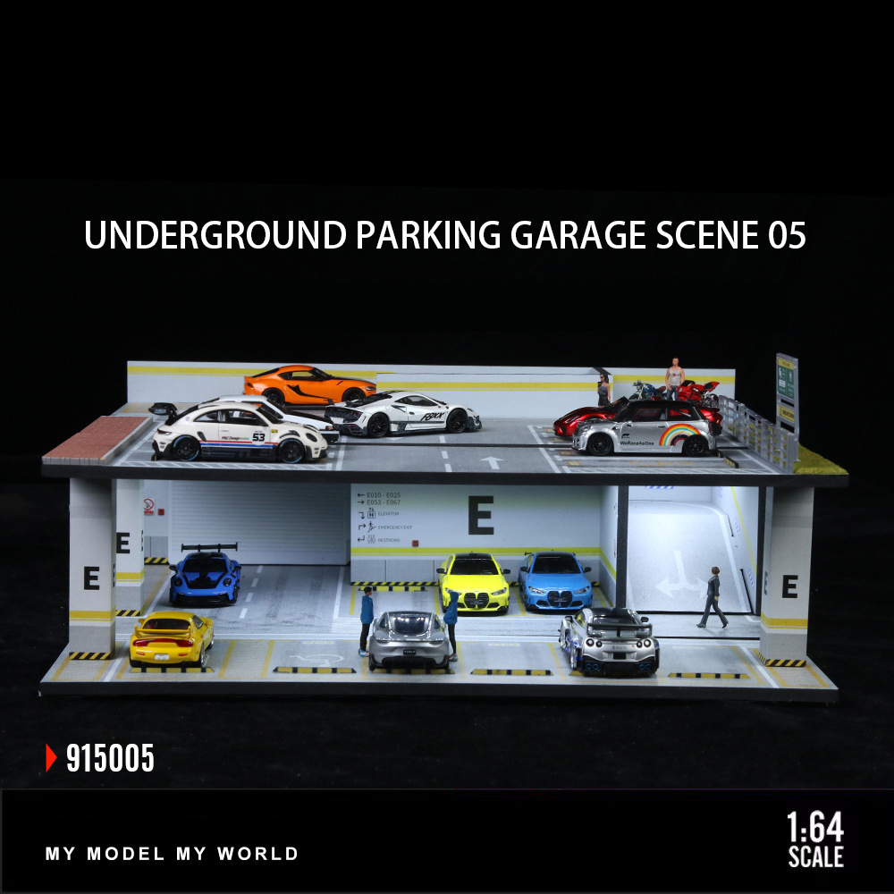 1:64 Scale Underground Garage  – Garage Lighting Decor recenzja i cena