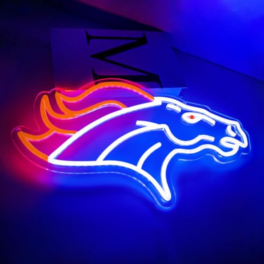 Football Neon Sign for Wall De – Garage Lighting Decor recenzja i cena