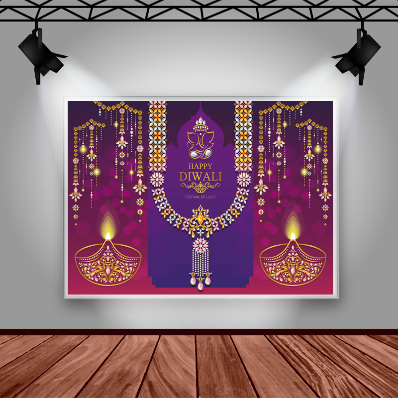 Happy Diwali Photography Backd – Lighting Decor For Diwali recenzja i cena