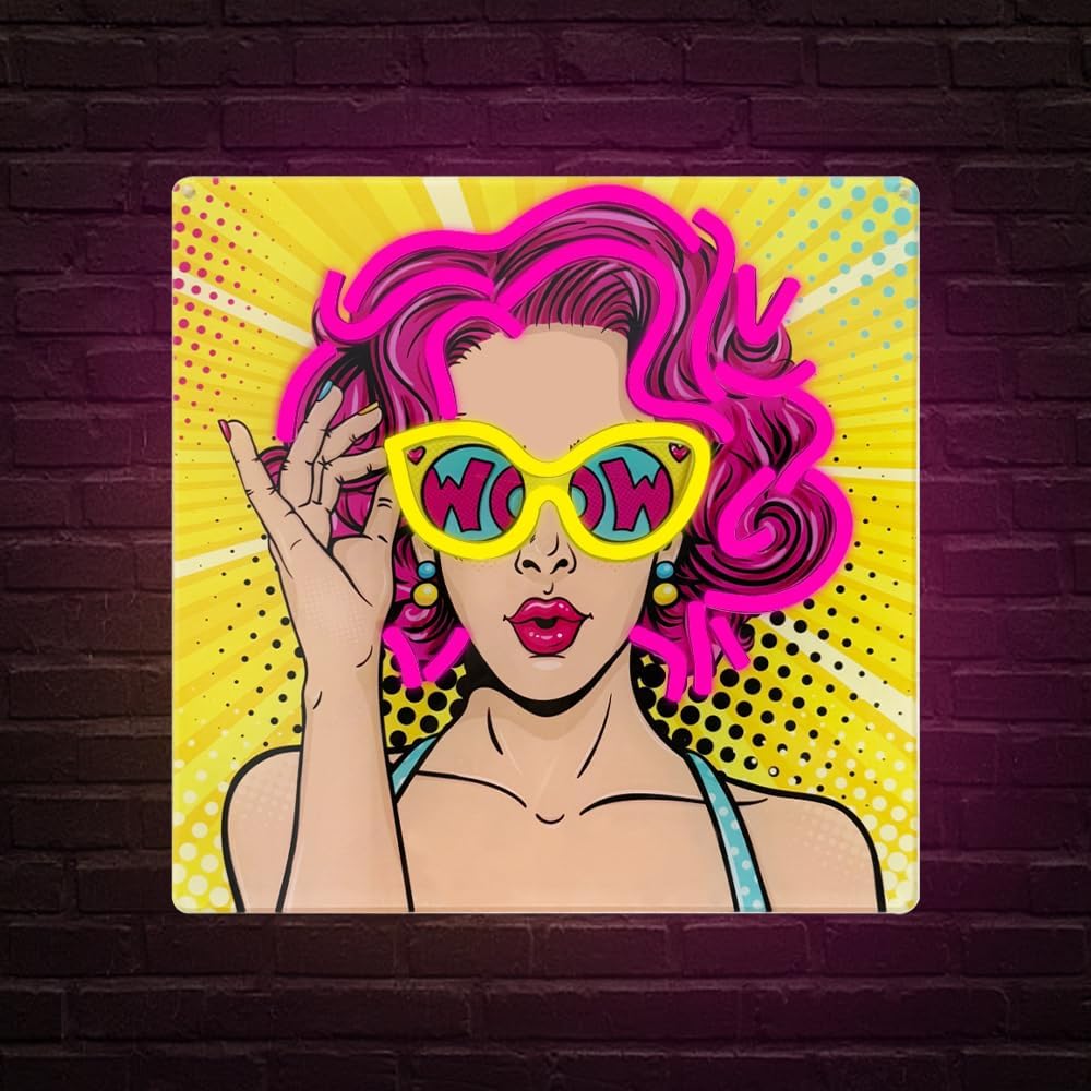 Wow Lady Neon Signs for Wall D – Lighting Decor Wow recenzja i cena