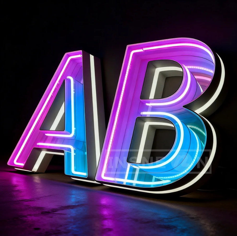 Shop Mirror Sign Custom Infini – Neon Sign Custom Led recenzja i cena