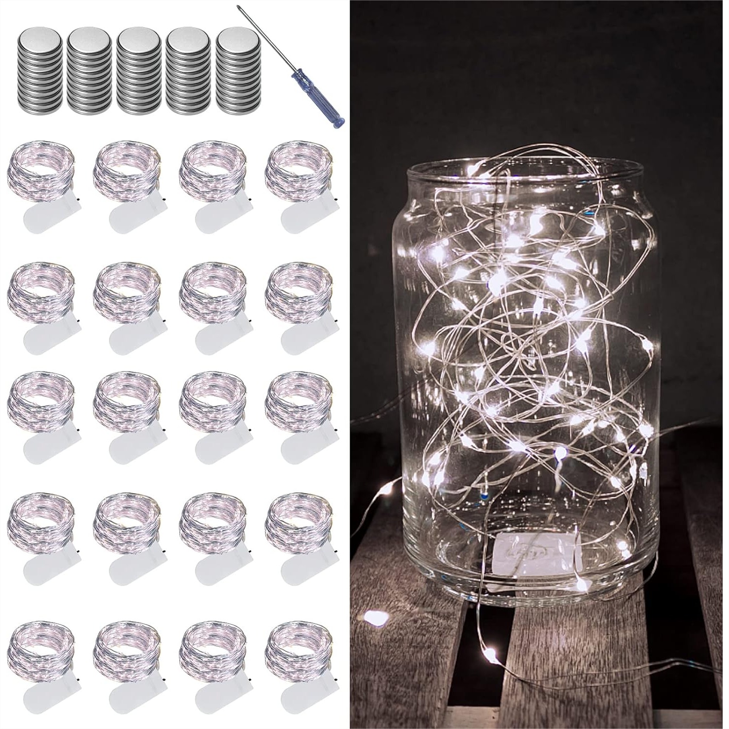 20 Pack Fairy Lights Battery O – Wedding Lighting And Decor recenzja i cena