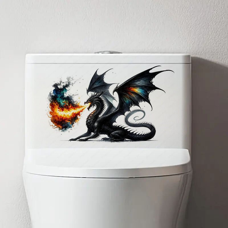 Fiery Majestic Dragon Toilet S – Lighting Mcqueen Bedroom Decor recenzja i cena