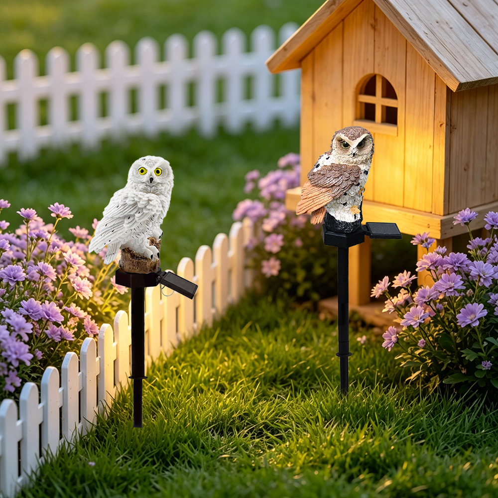 Owl Solar Light, Resin Owl Gro – String Light Outdoor recenzja i cena