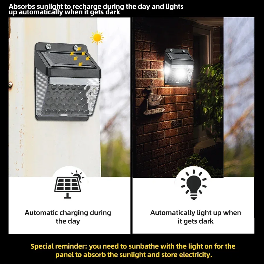LED Solar Light PIR Motion Sen – Garden Lighting Decor recenzja i cena