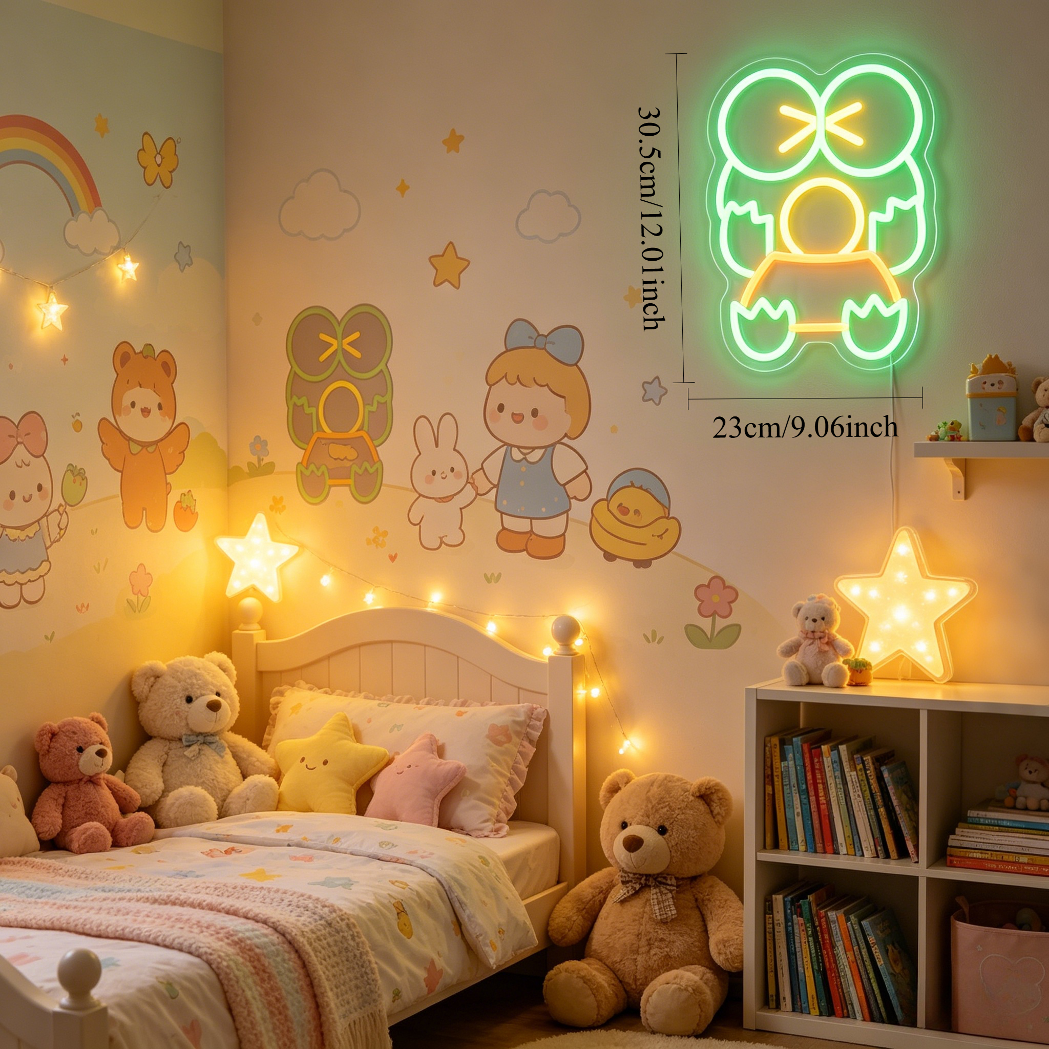 Keroppi Wink LED Neon Sign Lig – Lighting Room Decor Items recenzja i cena
