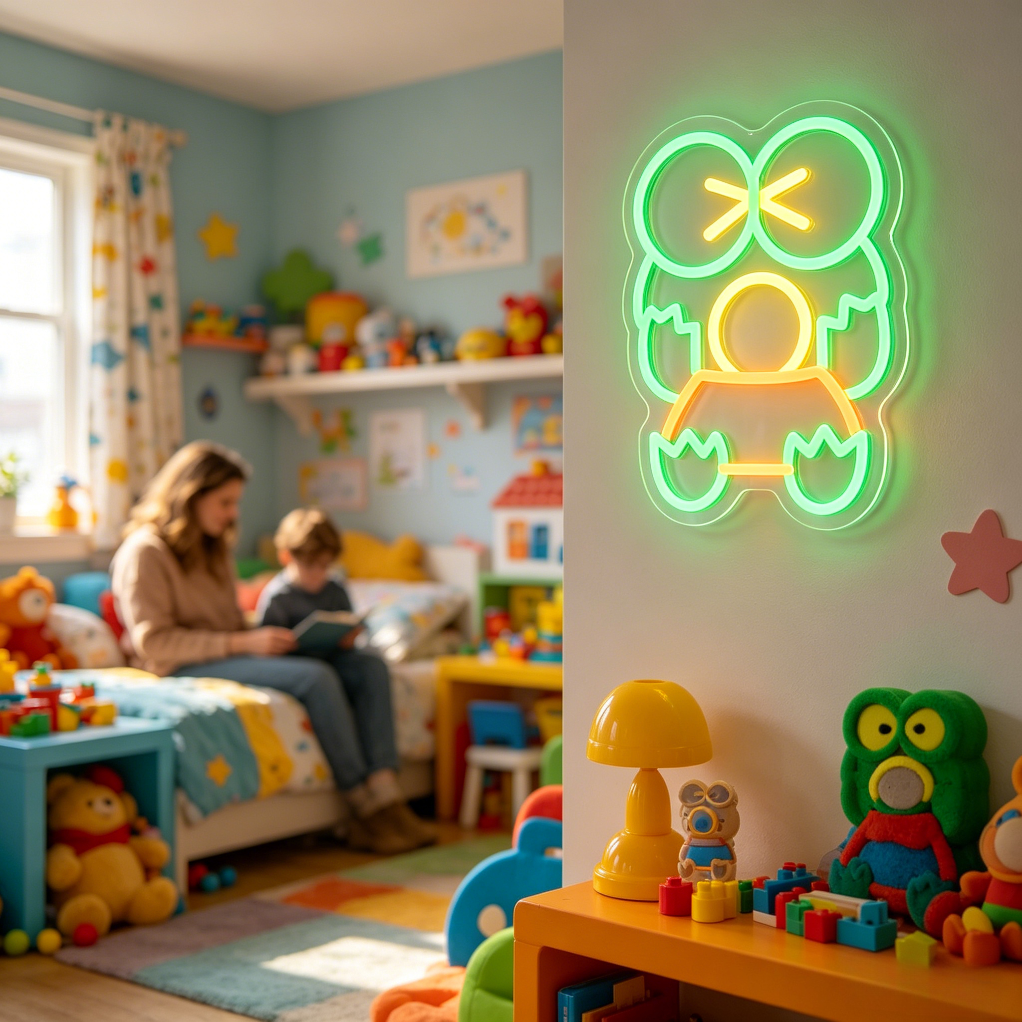 Keroppi Wink LED Neon Sign Lig – Lighting Room Decor Items recenzja i cena