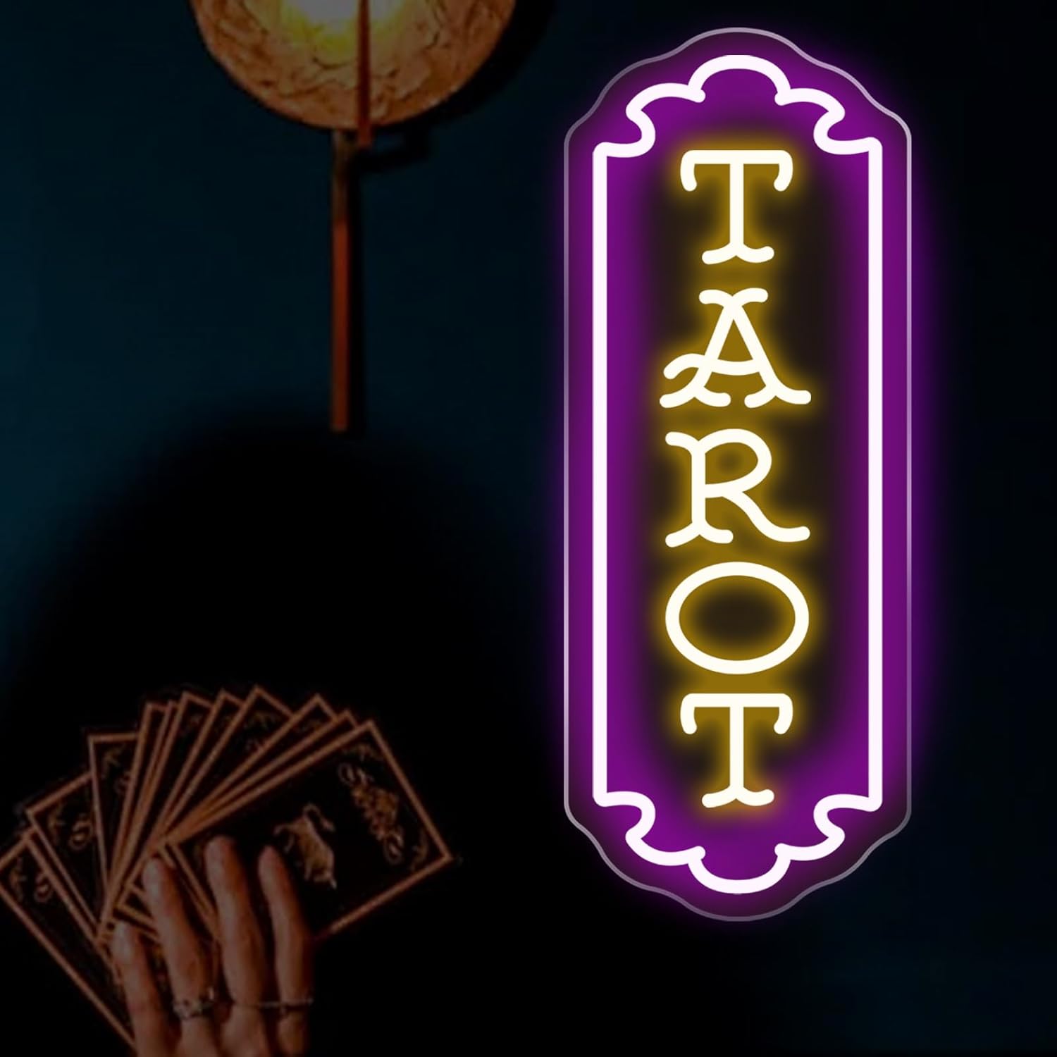 Tarot Neon Sign USB Powered My – Lighting Decor For Bedroom recenzja i cena