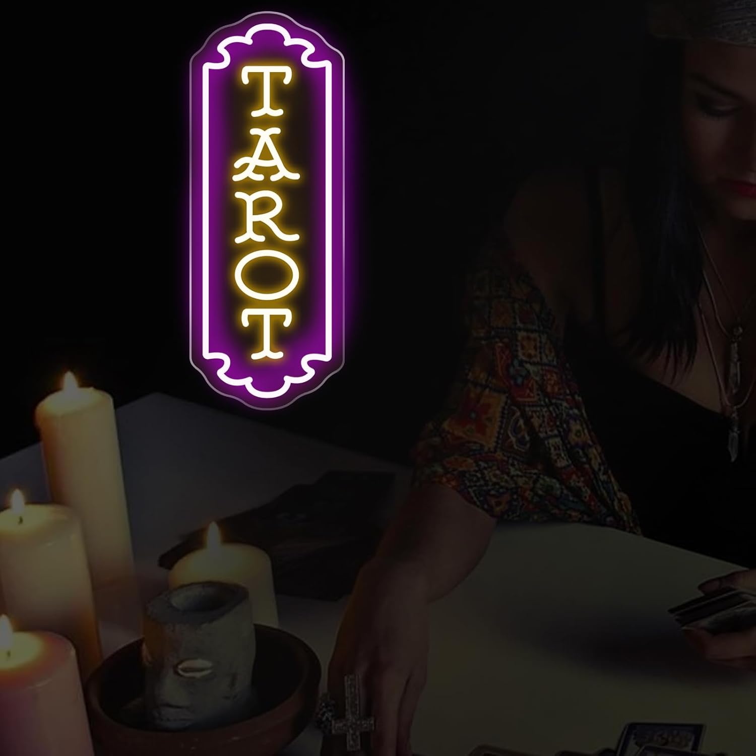 Tarot Neon Sign USB Powered My – Lighting Decor For Bedroom recenzja i cena