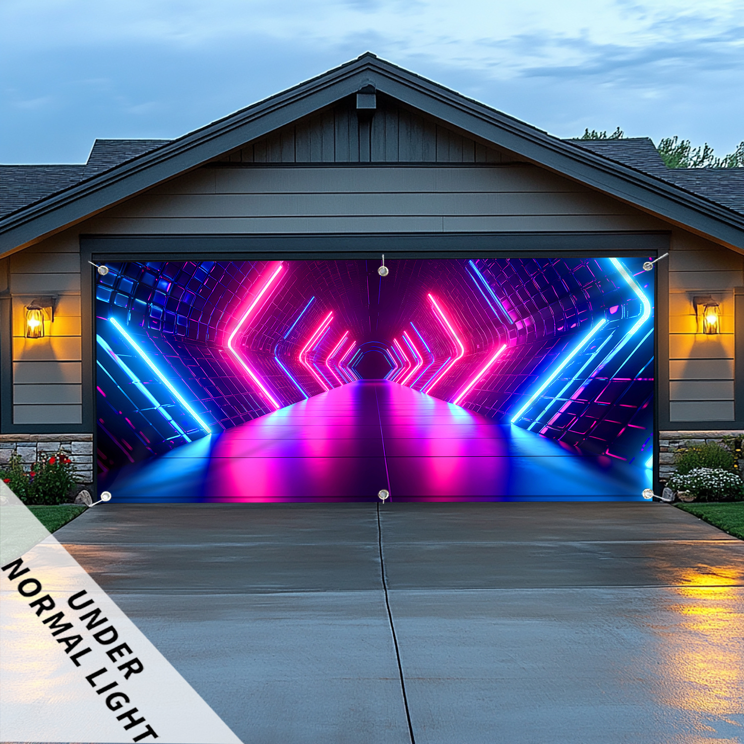 1 PC Creative Future Time Tunn – Garage Lighting Decor recenzja i cena