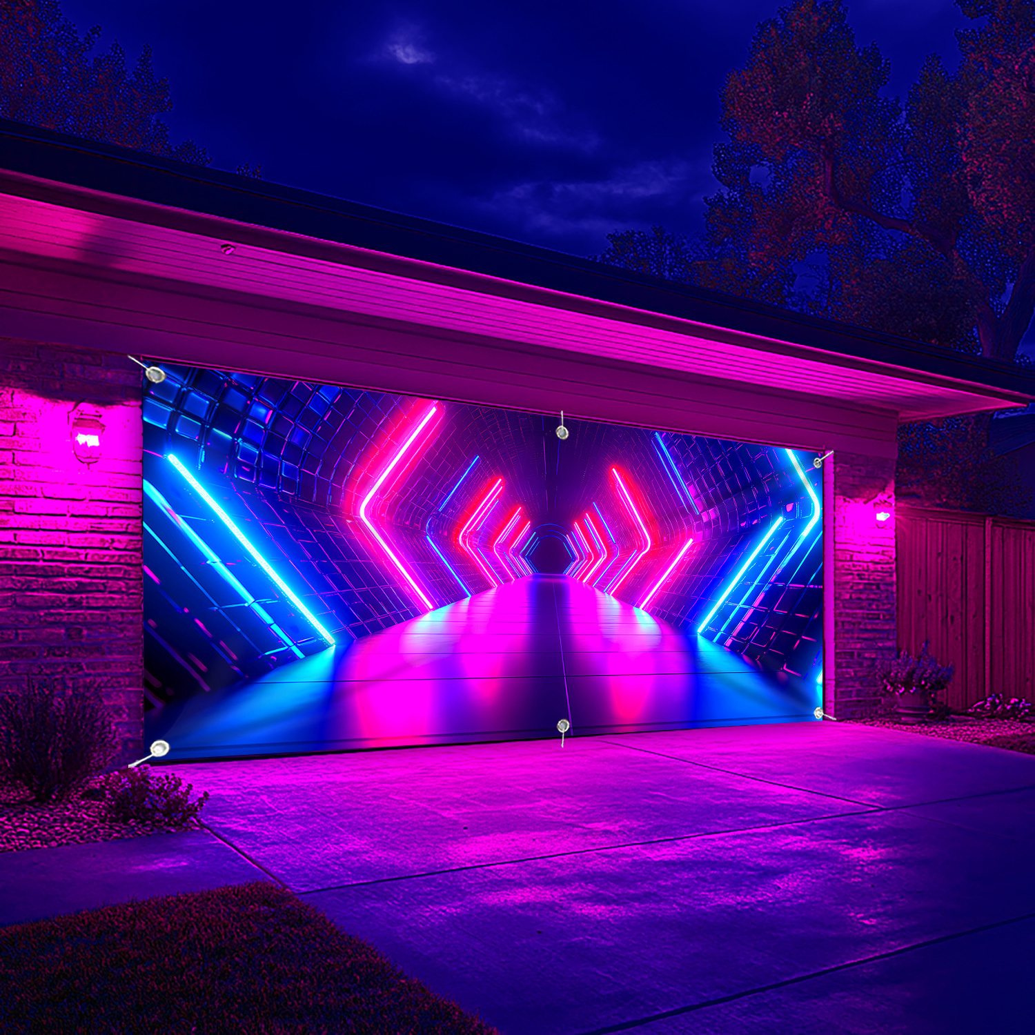 1 PC Creative Future Time Tunn – Garage Lighting Decor recenzja i cena