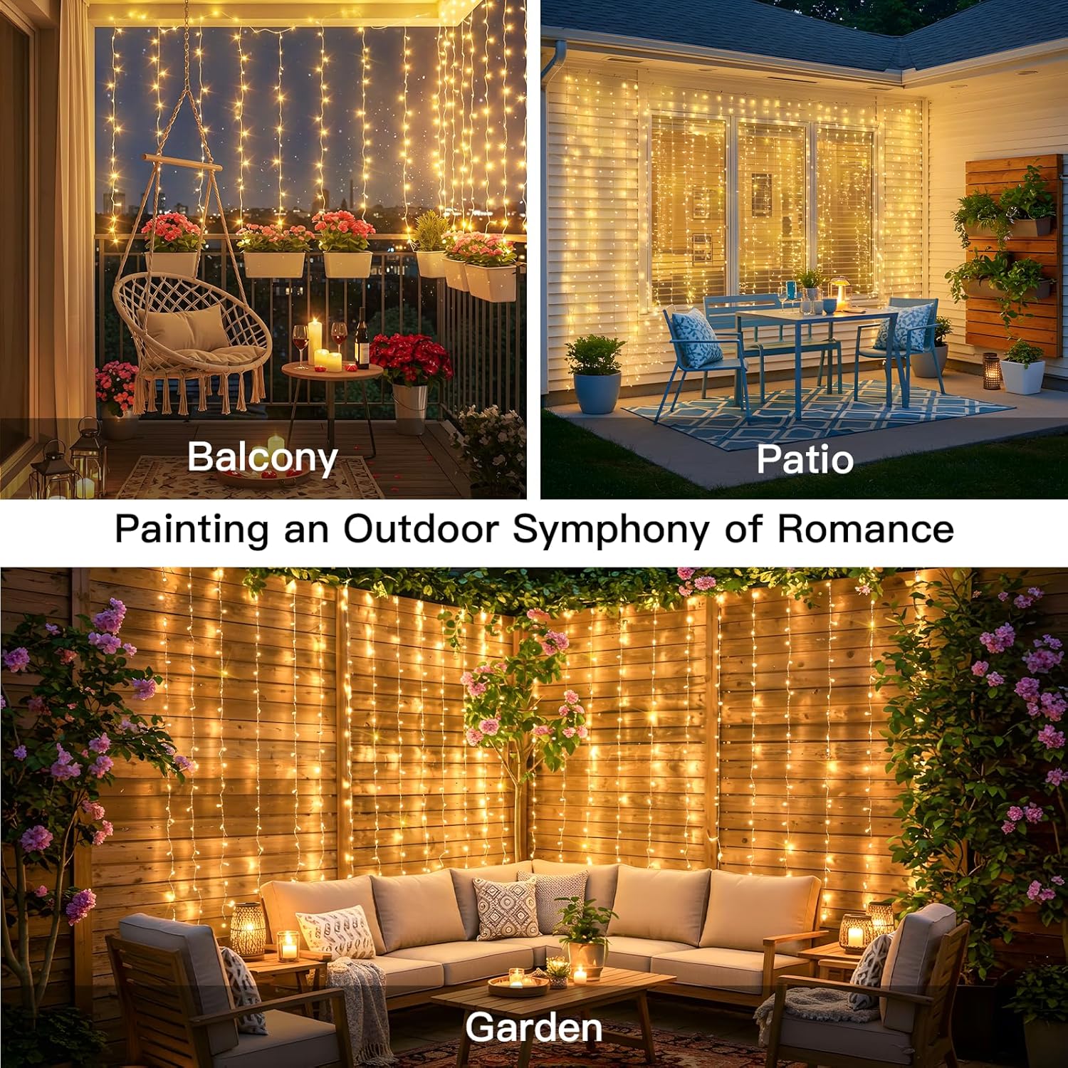 Curtain Lights For Bedroom 200 – String Light Outdoor recenzja i cena