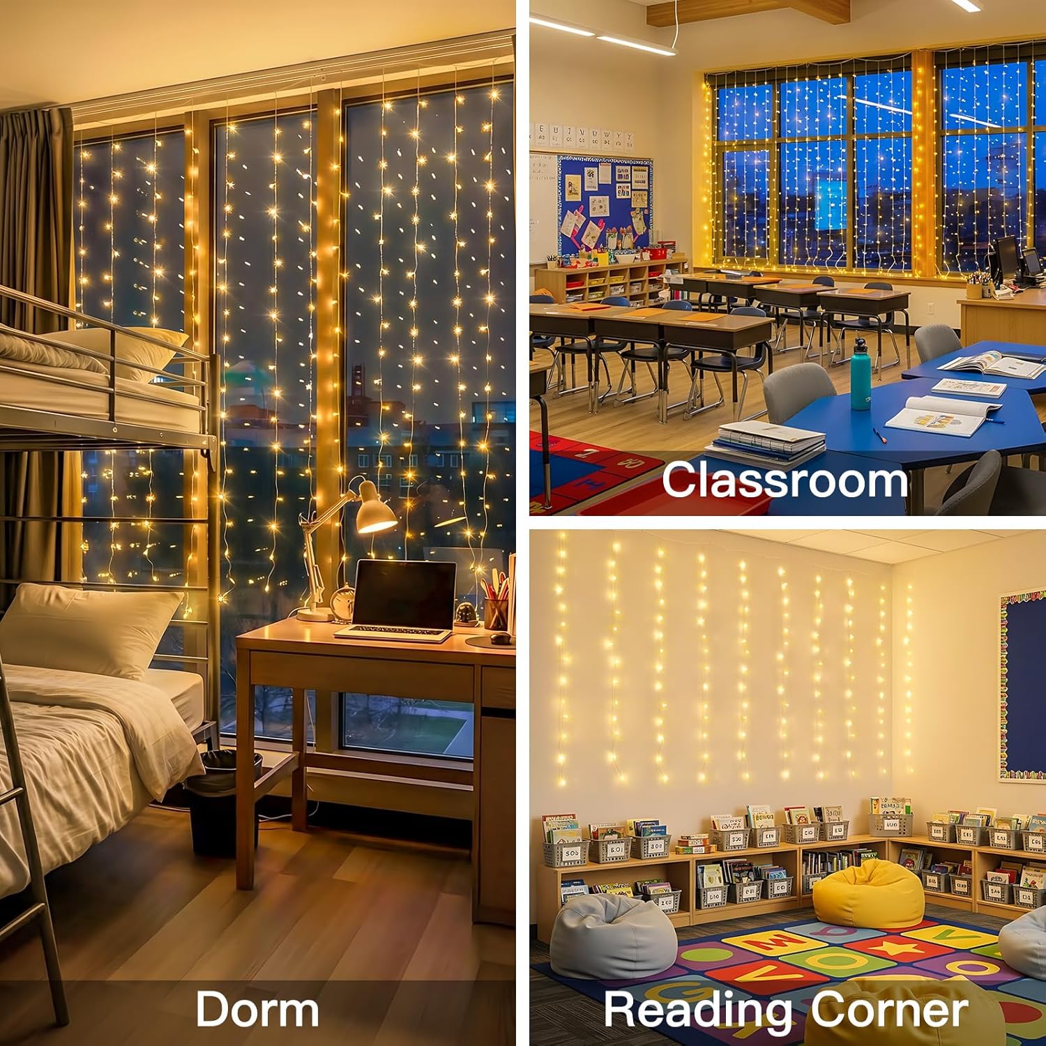 Curtain Lights For Bedroom 200 – String Light Outdoor recenzja i cena