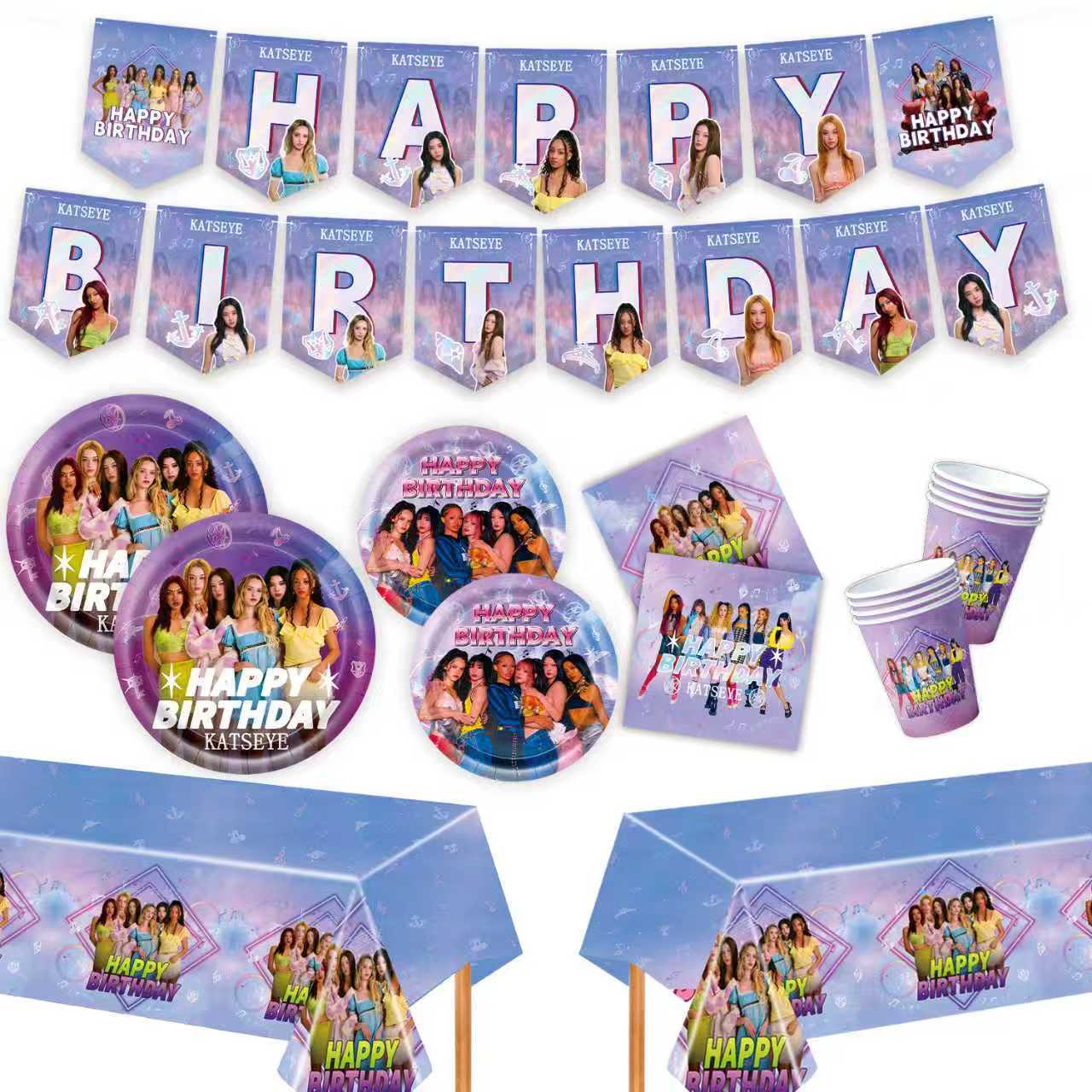 K&Katseye Idol Birthday Party  – Lighting Room Decor Items recenzja i cena