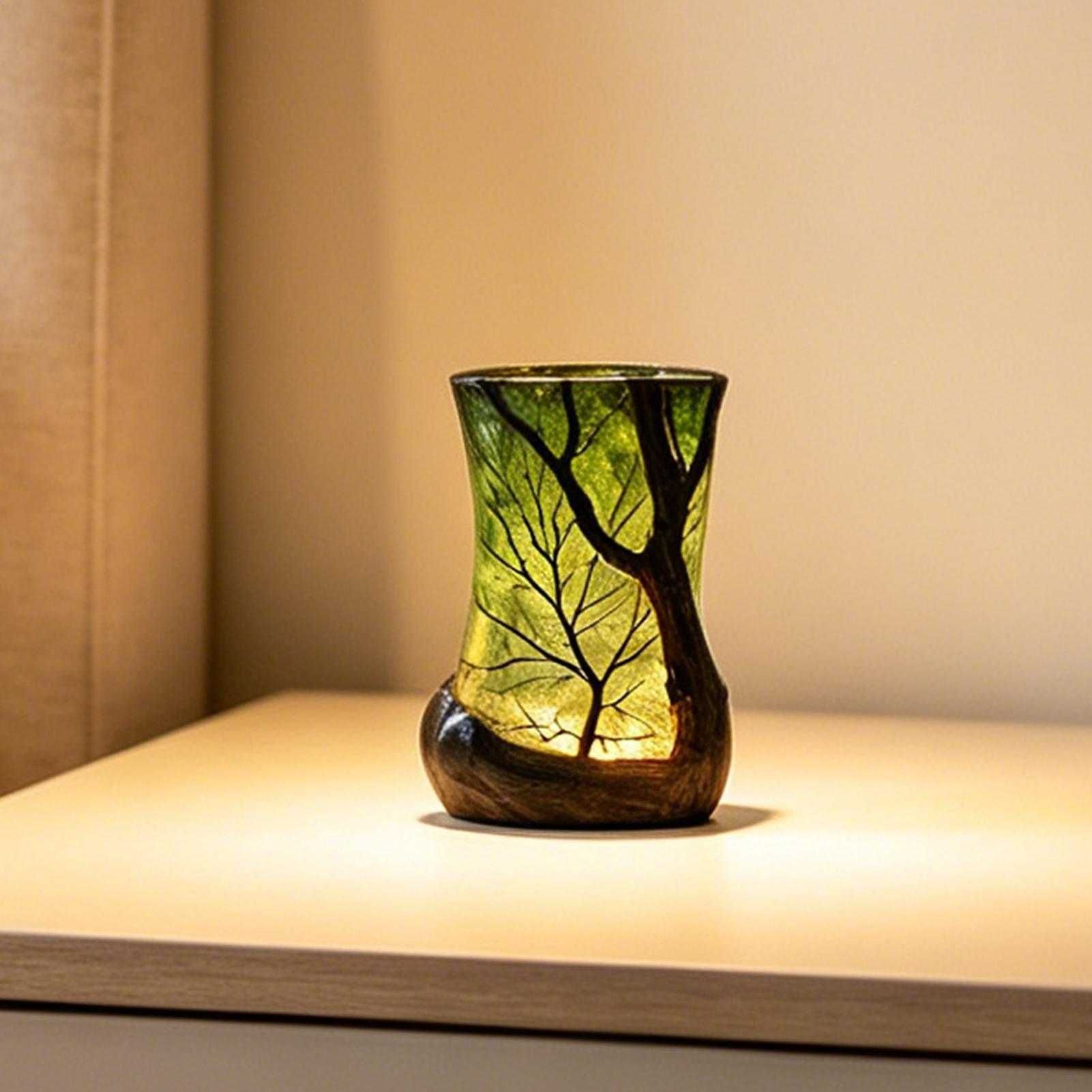 Bedside Table Lamp Forest Nigh – Lighting Decor For Bedroom recenzja i cena