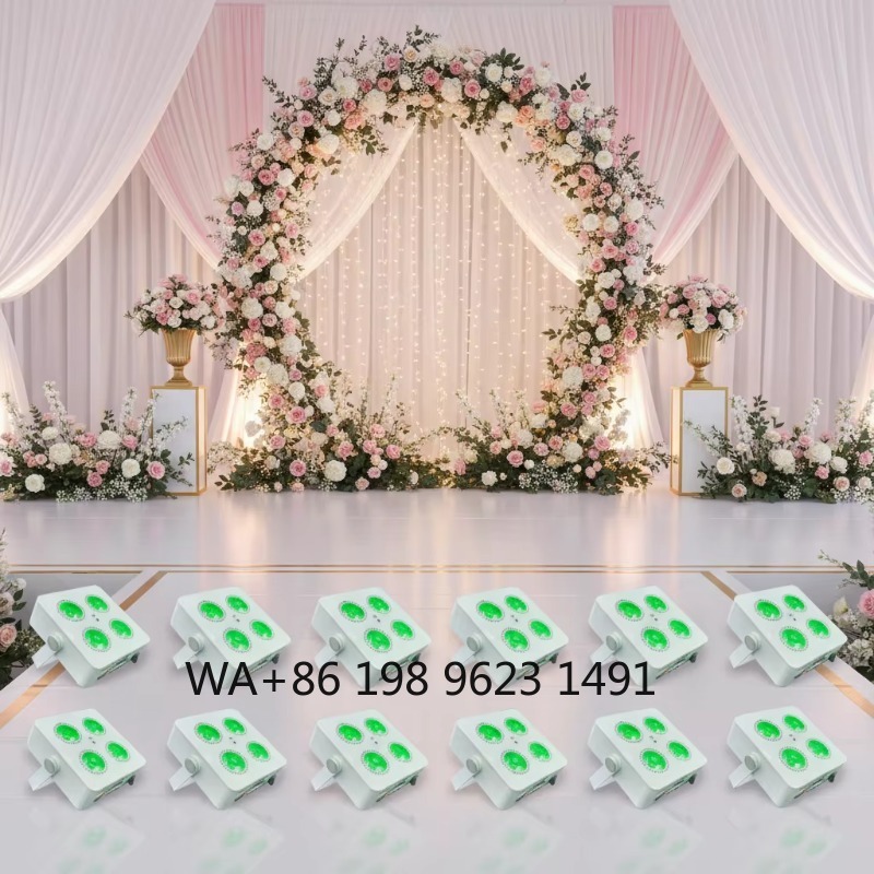 4X18W RGBWA+UV 6IN1 Mini Wirel – Wedding Lighting And Decor recenzja i cena