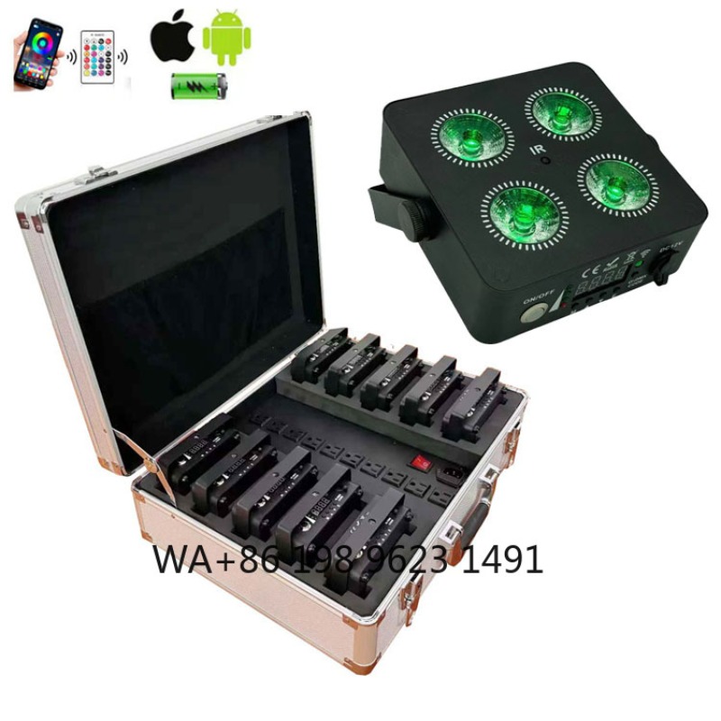 4X18W RGBWA+UV 6IN1 Mini Wirel – Wedding Lighting And Decor recenzja i cena
