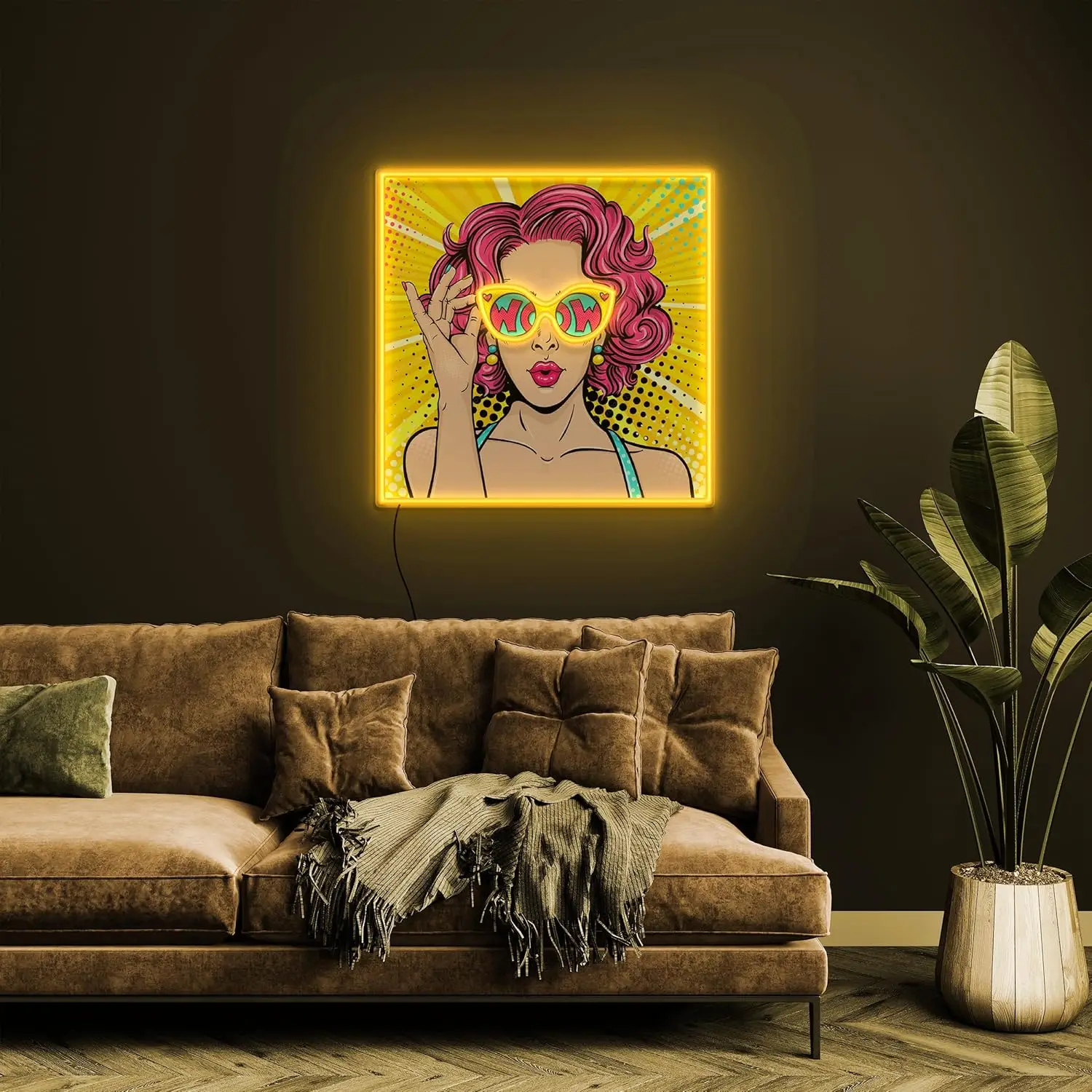 Moji Wow Neon Sign Dimmable Pi – Lighting Decor Wow recenzja i cena