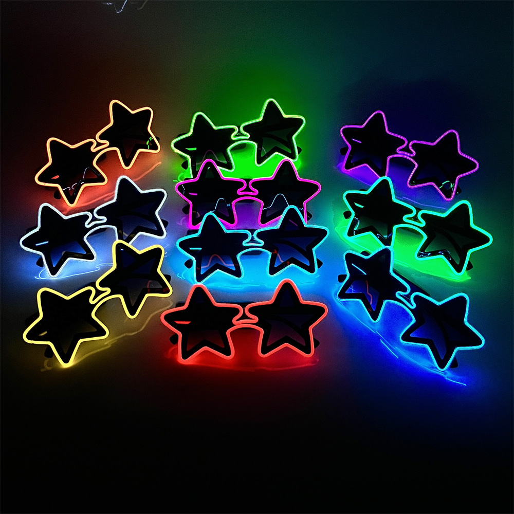 Star Shape LED Glowing Glasses – Lighting Visual recenzja i cena