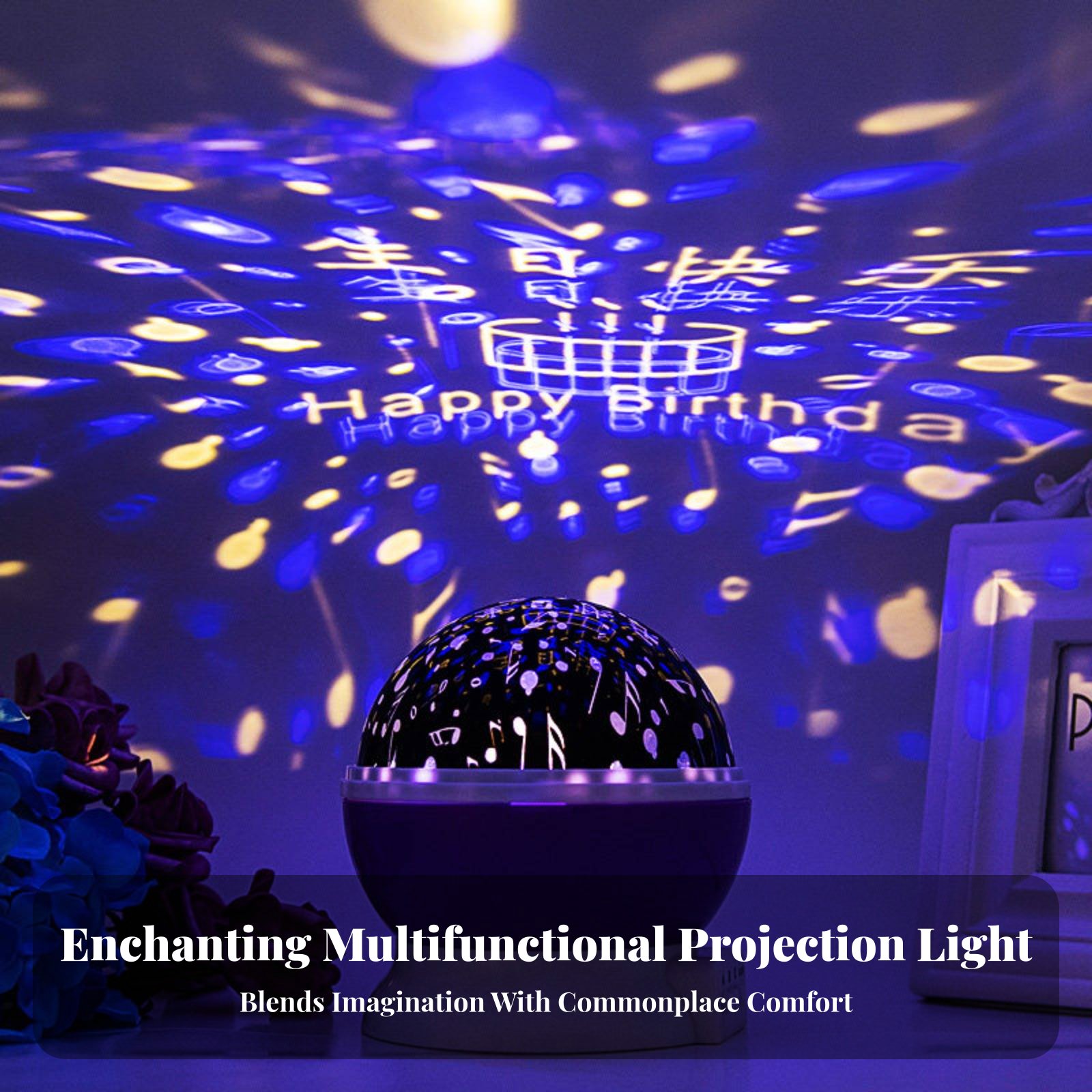 Galaxy Projection Device Celes – Lighting Decor For Bedroom recenzja i cena
