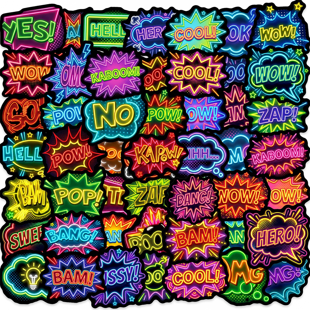 10/30/50pcs BOOM POW OMG WOW E – Lighting Decor Wow recenzja i cena