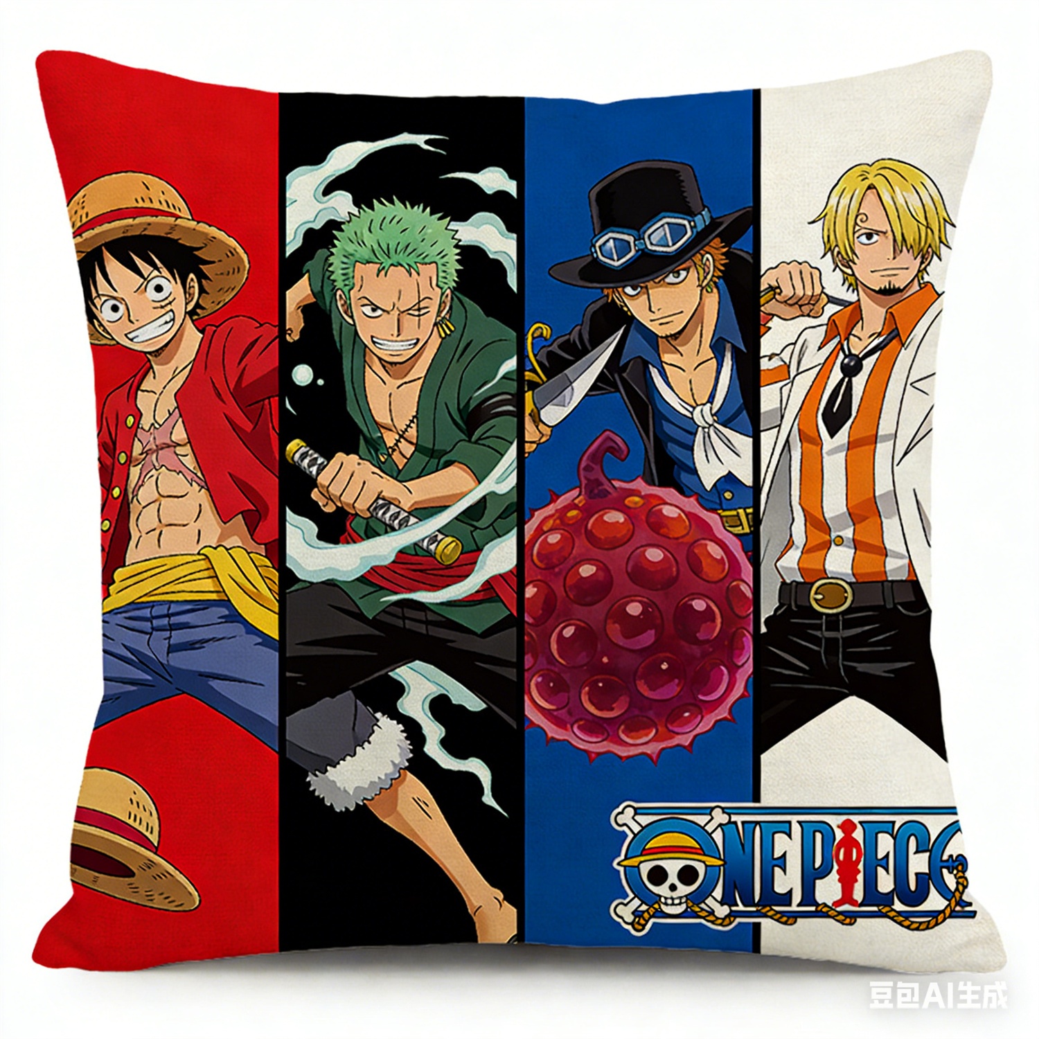 One Piece Monkey D Luffy Pillo – Lighting Mcqueen Bedroom Decor recenzja i cena