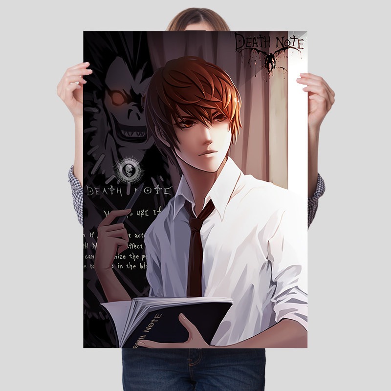 Death Note Unframed Canvas Pri – Lighting Room Decor Items recenzja i cena