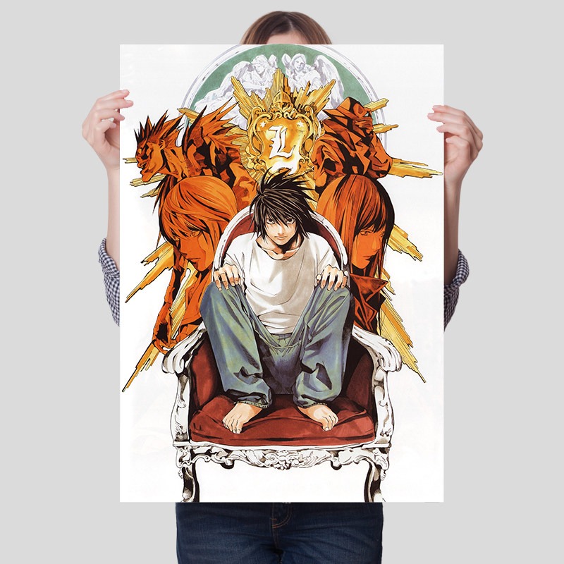 Death Note Unframed Canvas Pri – Lighting Room Decor Items recenzja i cena