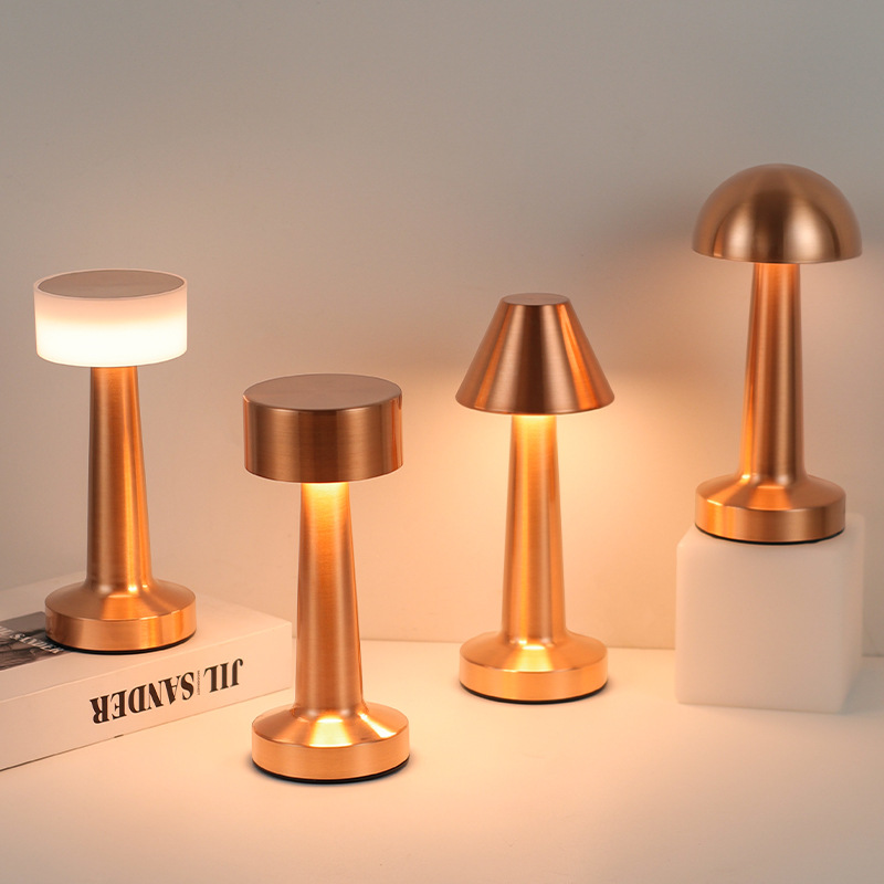 Kazeach Vintage Dumbbell Table – Lighting Decor For Bedroom recenzja i cena