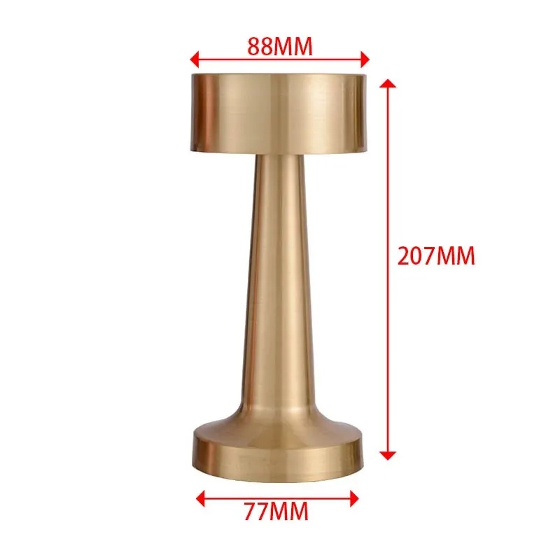 Kazeach Vintage Dumbbell Table – Lighting Decor For Bedroom recenzja i cena