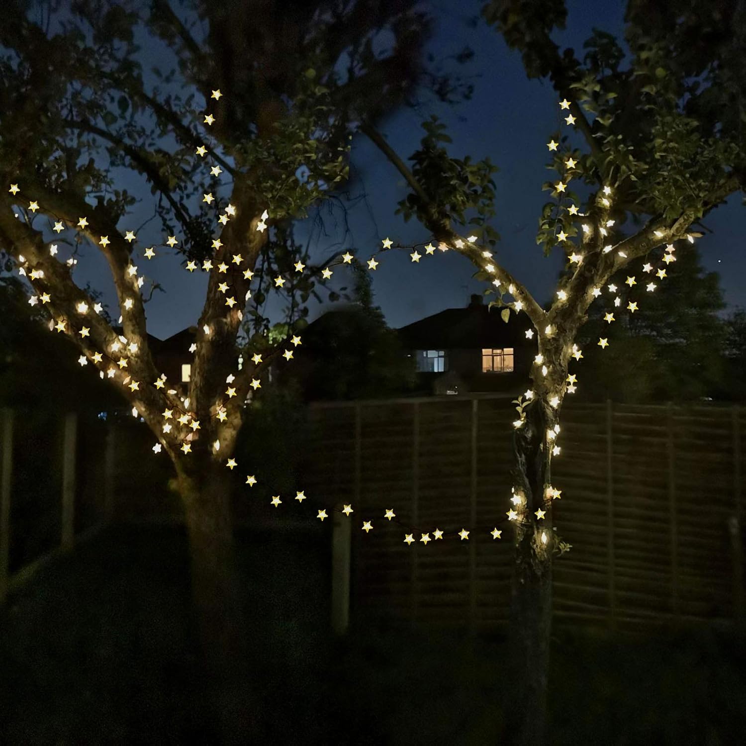 50ft 120 LED Solar Star Fairy  – Garden Lighting Decor recenzja i cena