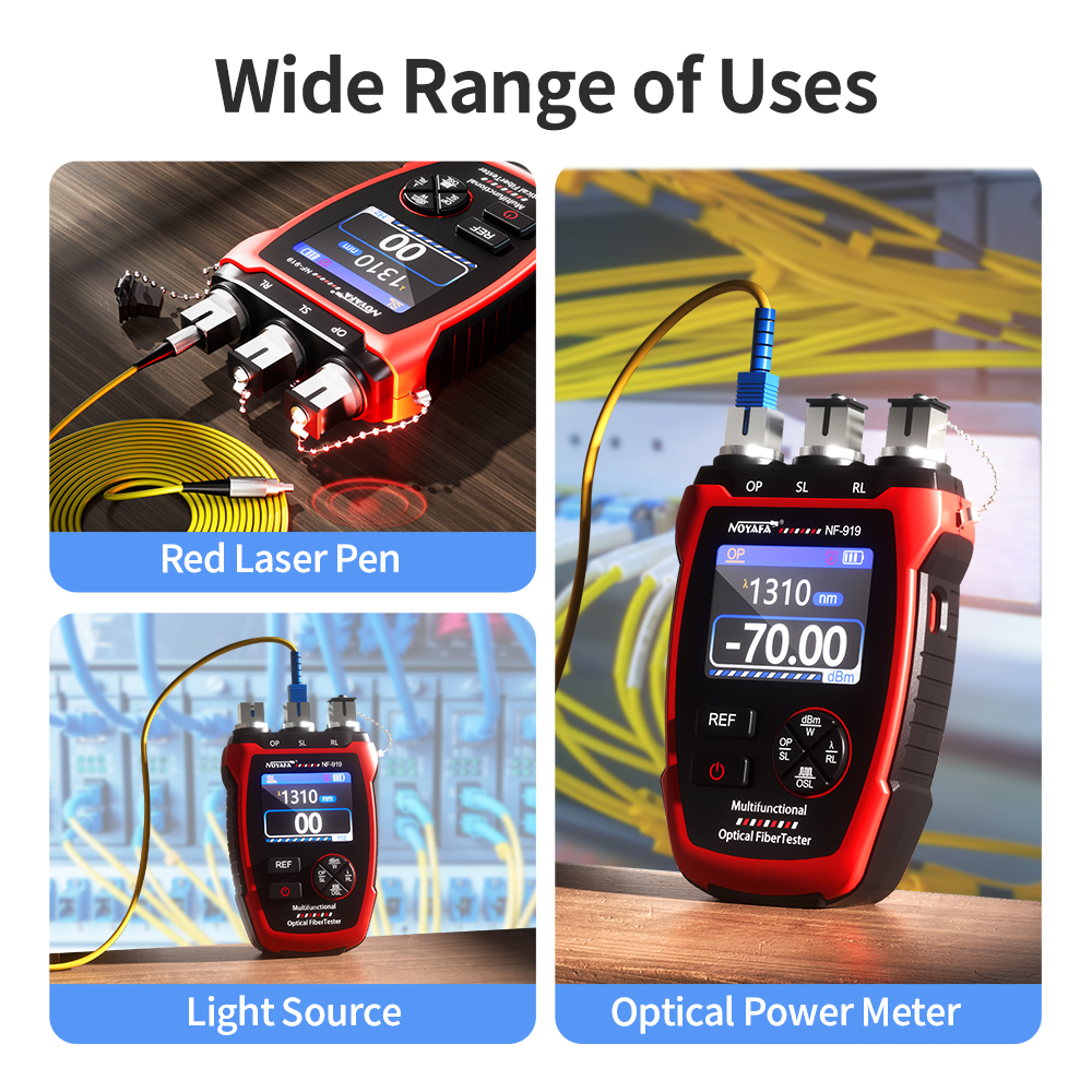 NOYAFA Fiber Optic Tester NF-9 – Lighting Visual recenzja i cena