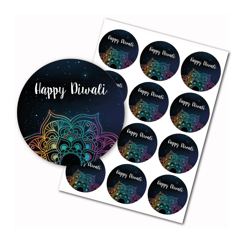 Happy Diwali stickers Indian F – Lighting Decor For Diwali recenzja i cena