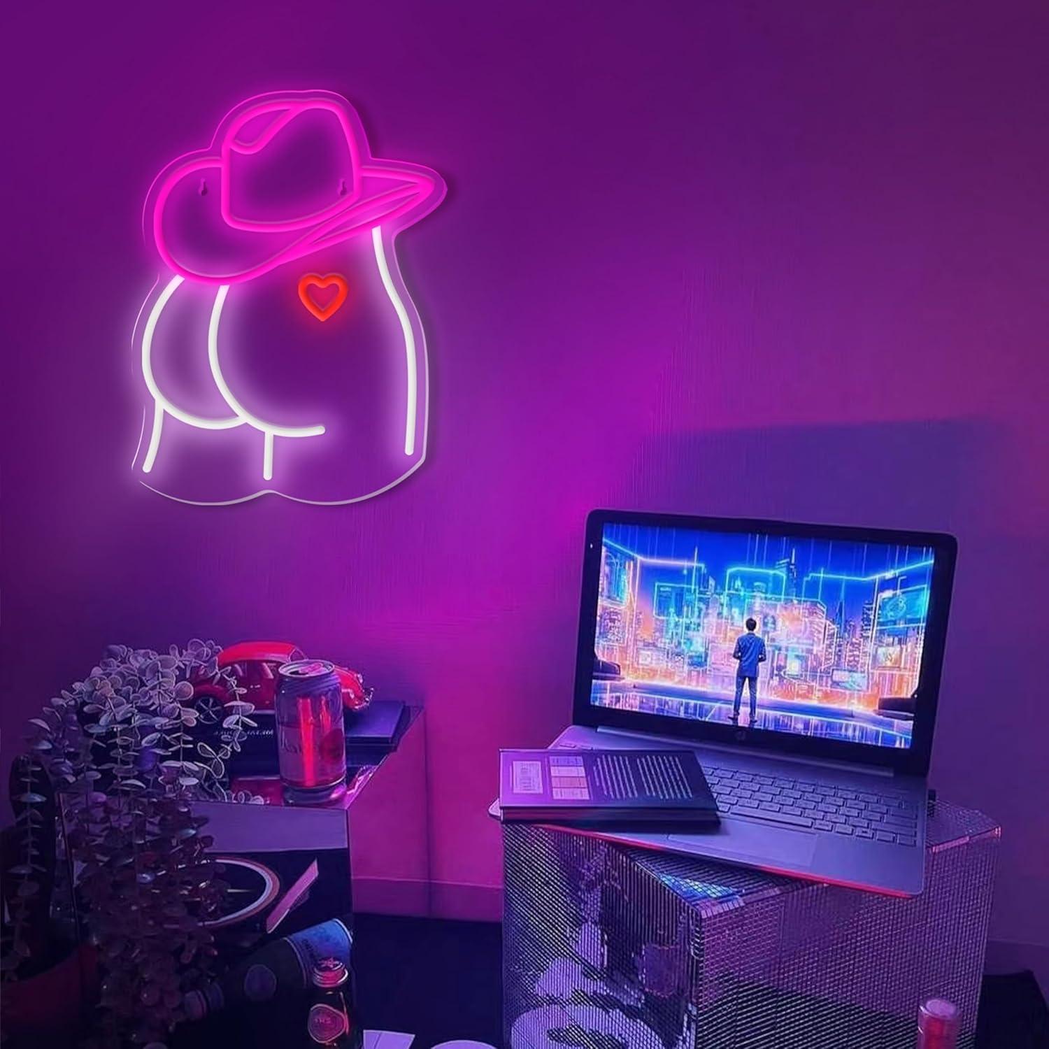 Cowgirl Neon Sign Dimmable LED – Wedding Lighting And Decor recenzja i cena