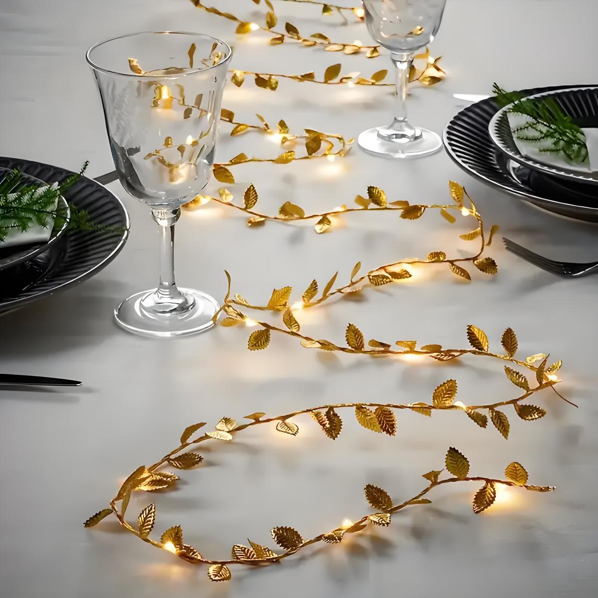 Led Romantic Golden Leaf Fairy – Lighting Decor For Diwali recenzja i cena