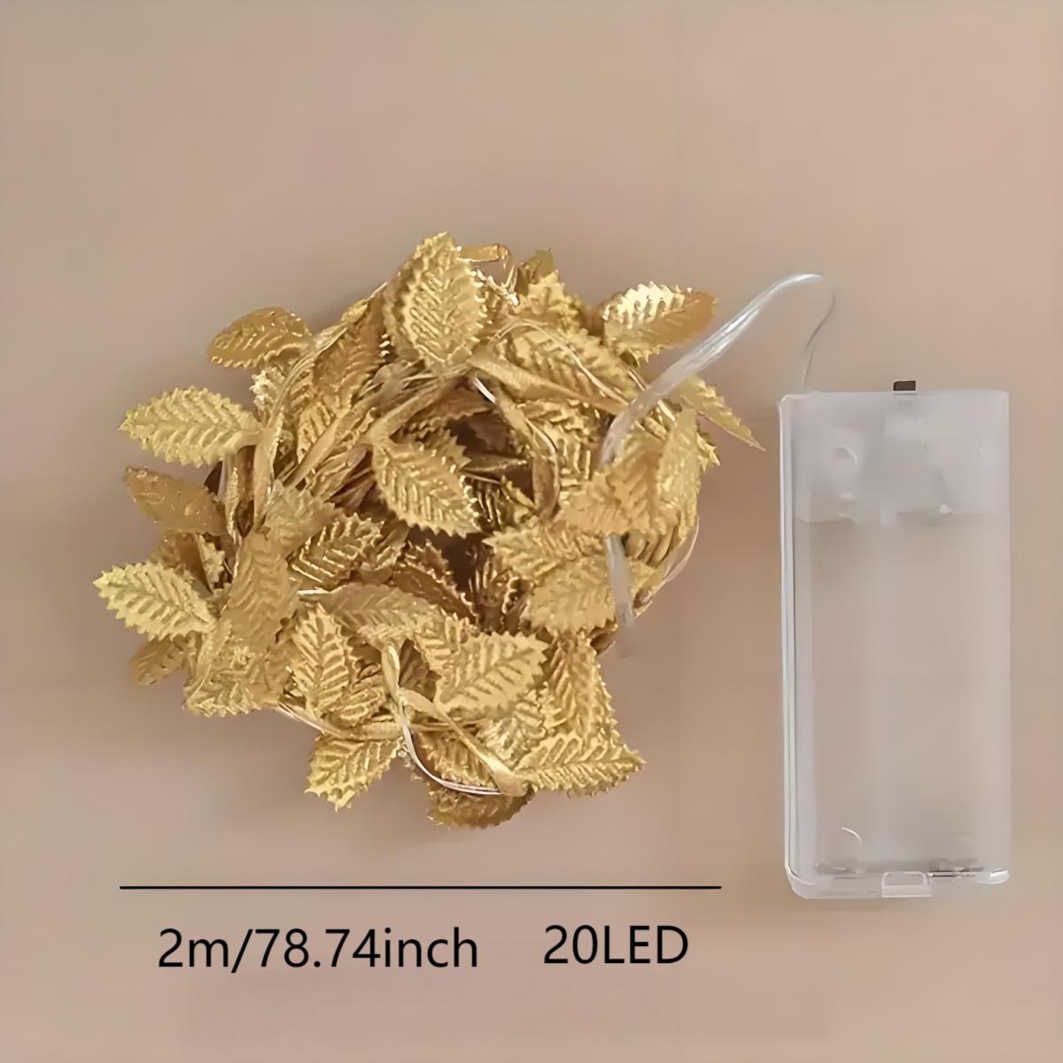 Led Romantic Golden Leaf Fairy – Lighting Decor For Diwali recenzja i cena