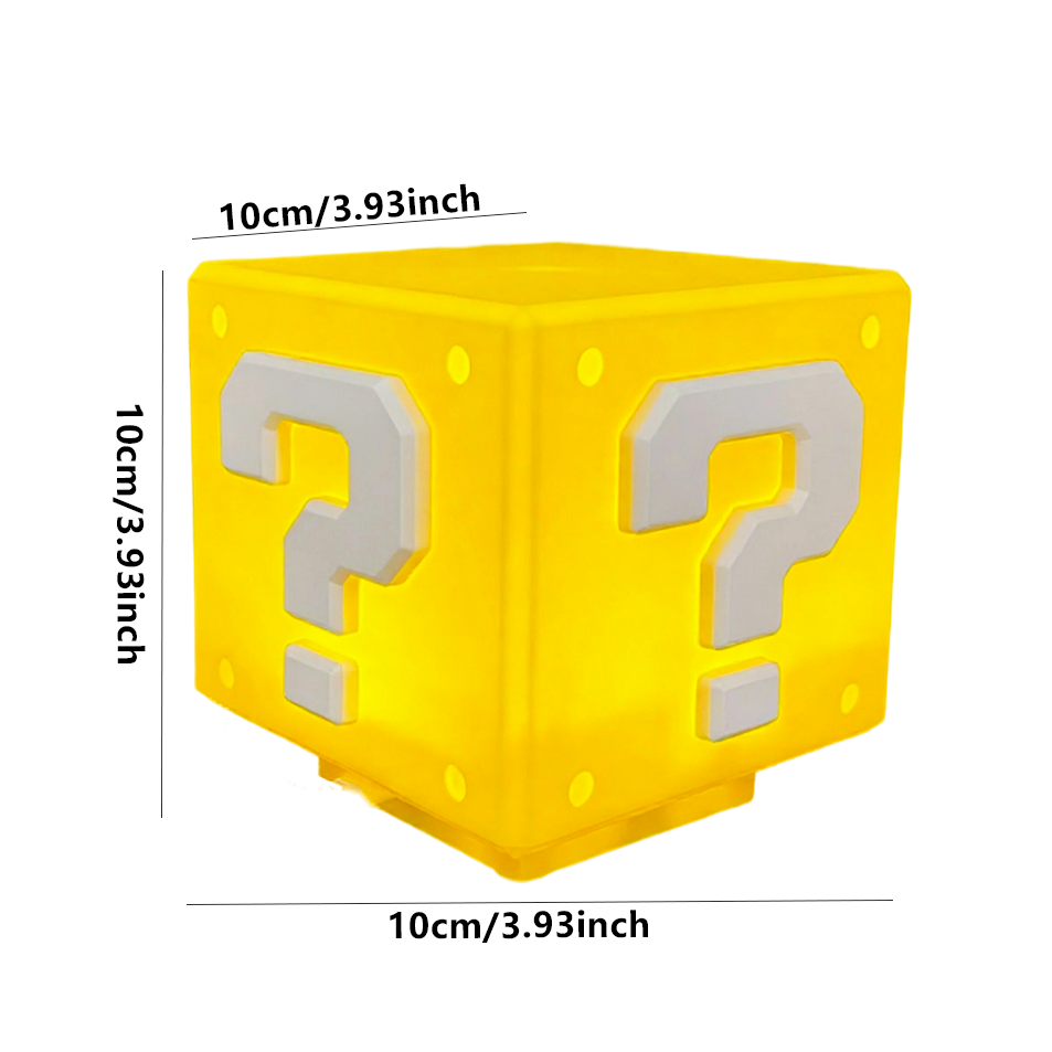 2026Question Block Lamp with S – Lighting Room Decor Items recenzja i cena