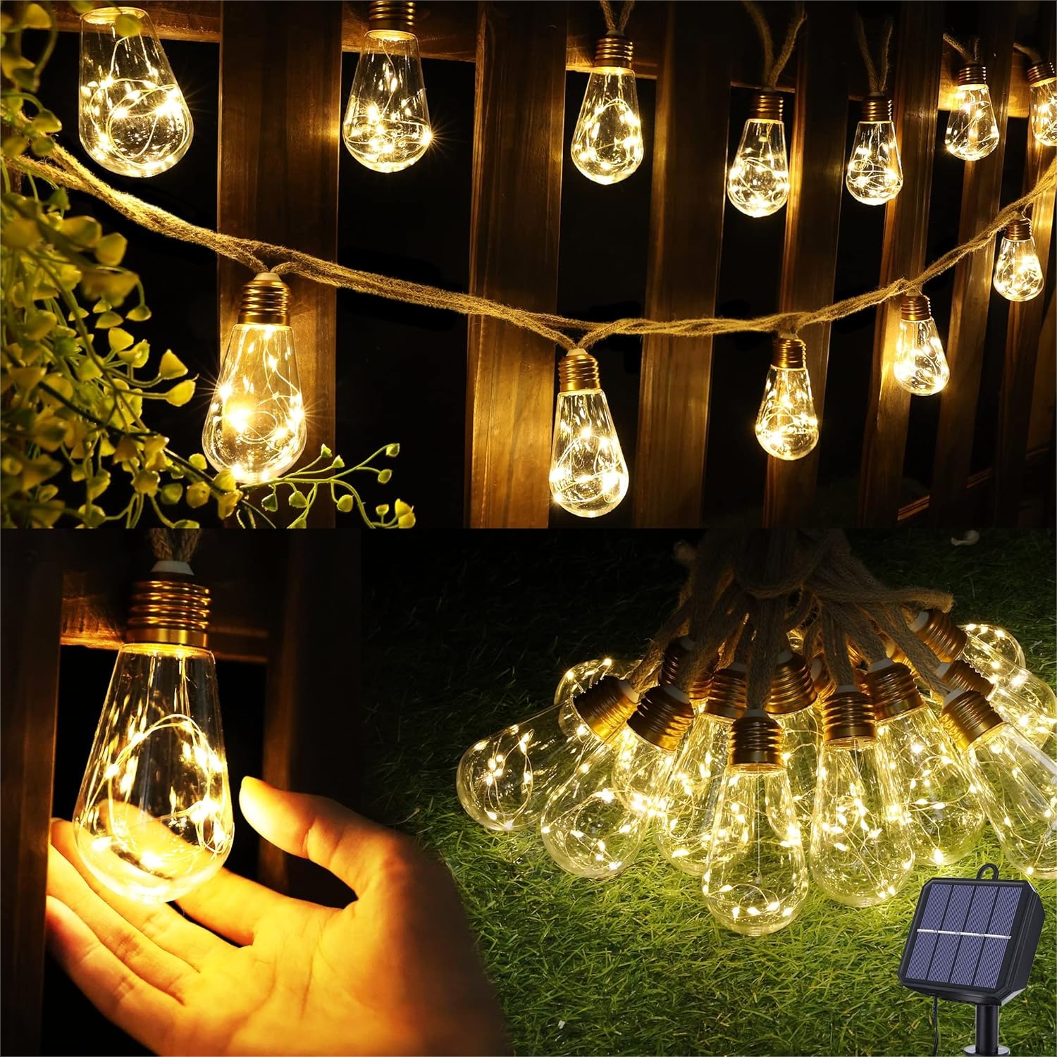 Solar Outdoor String Lights 20 – String Light Outdoor recenzja i cena