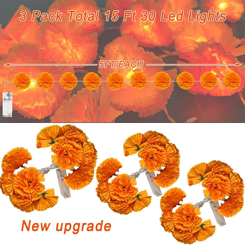 Mexican Marigold Artificial Fl – Lighting Decor For Diwali recenzja i cena